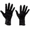 Bsc Preferred Nitrile Disposable Gloves, 6 mil Palm, Nitrile, Powder-Free, M, 100 PK, Black S-16767M